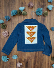 Load image into Gallery viewer, Child Patchwork Denim Jacket - Size XS (4/5)
