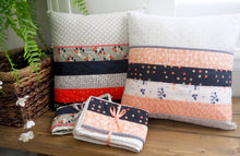 Load image into Gallery viewer, Quilt-as-you-go Pocket Pillow PDF pattern

